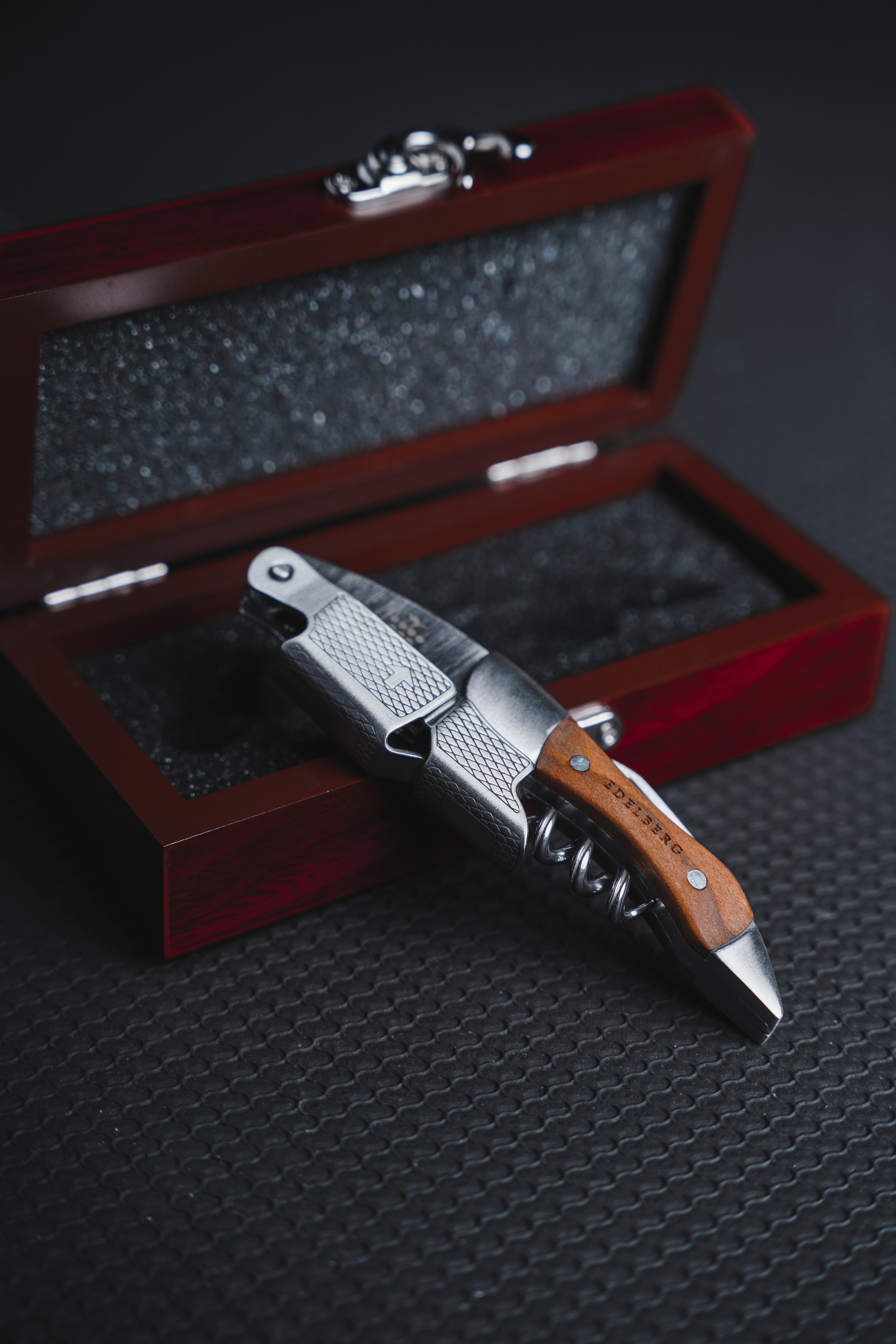 Korkenzieher "Mahagoni"