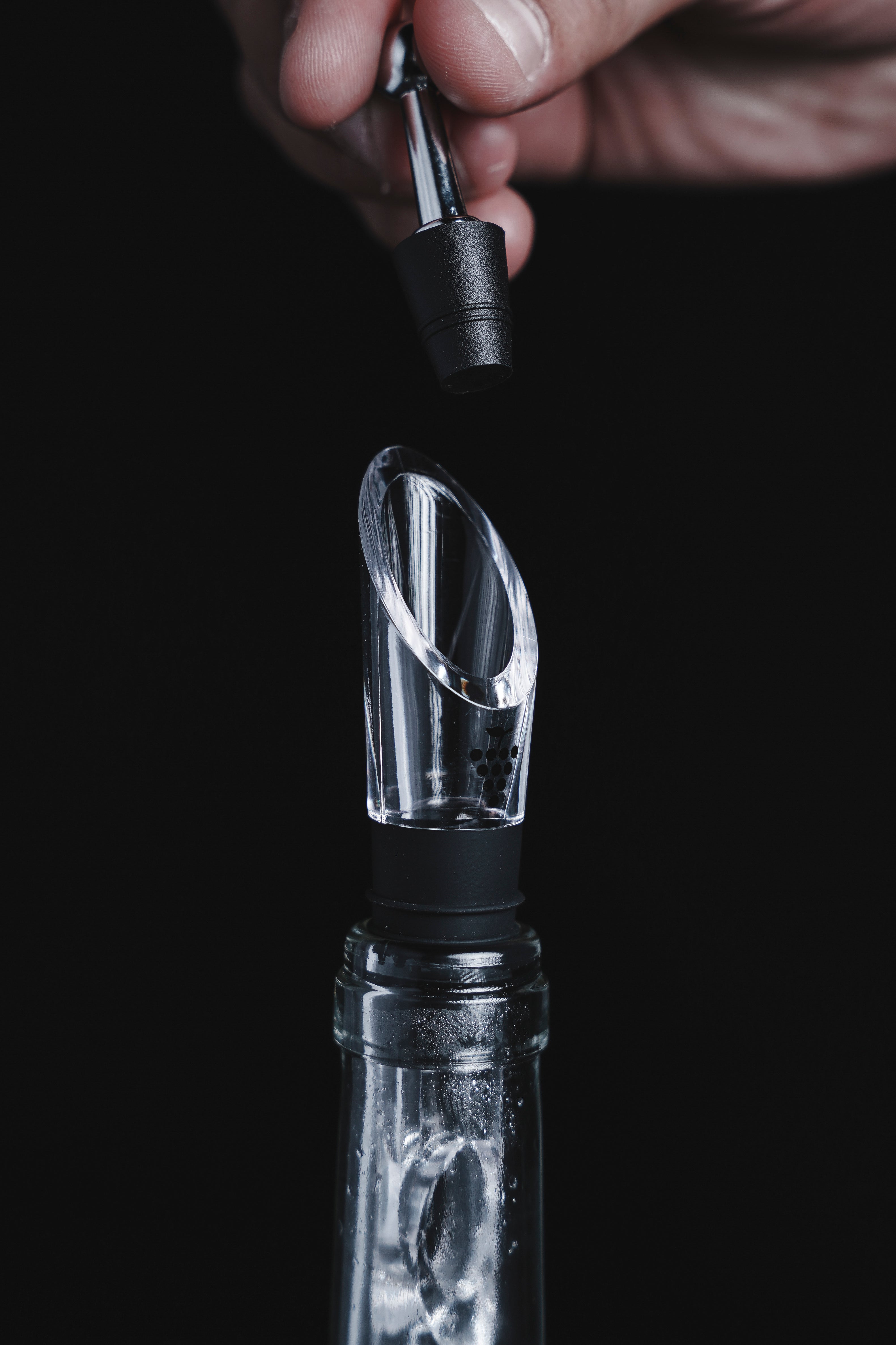 Weinkühlstab mit Ausgießer